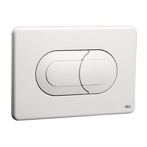 Placca di scarico incasso pneumatica bianca salina oli 0640081