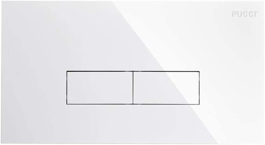 Nuova Placca cassetta eco slim bianca sostituisce 80005710 pucci 80179560