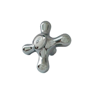 Maniglia manopola di ricambio cromata per rubinetti treemme mod. daisy