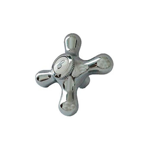 Maniglia manopola di ricambio cromata per rubinetti treemme mod. daisy