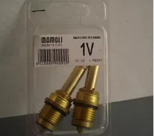 Coppia ricambio vitone mamoli 1V Passo 1/2 broccia diam. 10, altezza asta h 34 mm