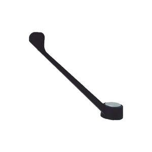 Leva clinica nera per rubinetto cucina industriale nero diametro 60 mm