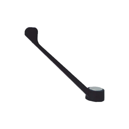 Leva clinica nera per rubinetto cucina industriale nero diametro 60 mm