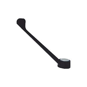 Leva clinica nera per rubinetto cucina industriale nero diametro 60 mm