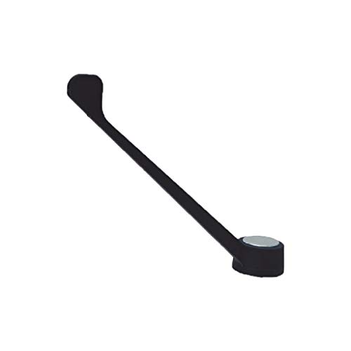 Leva clinica nera per rubinetto cucina industriale nero diametro 60 mm