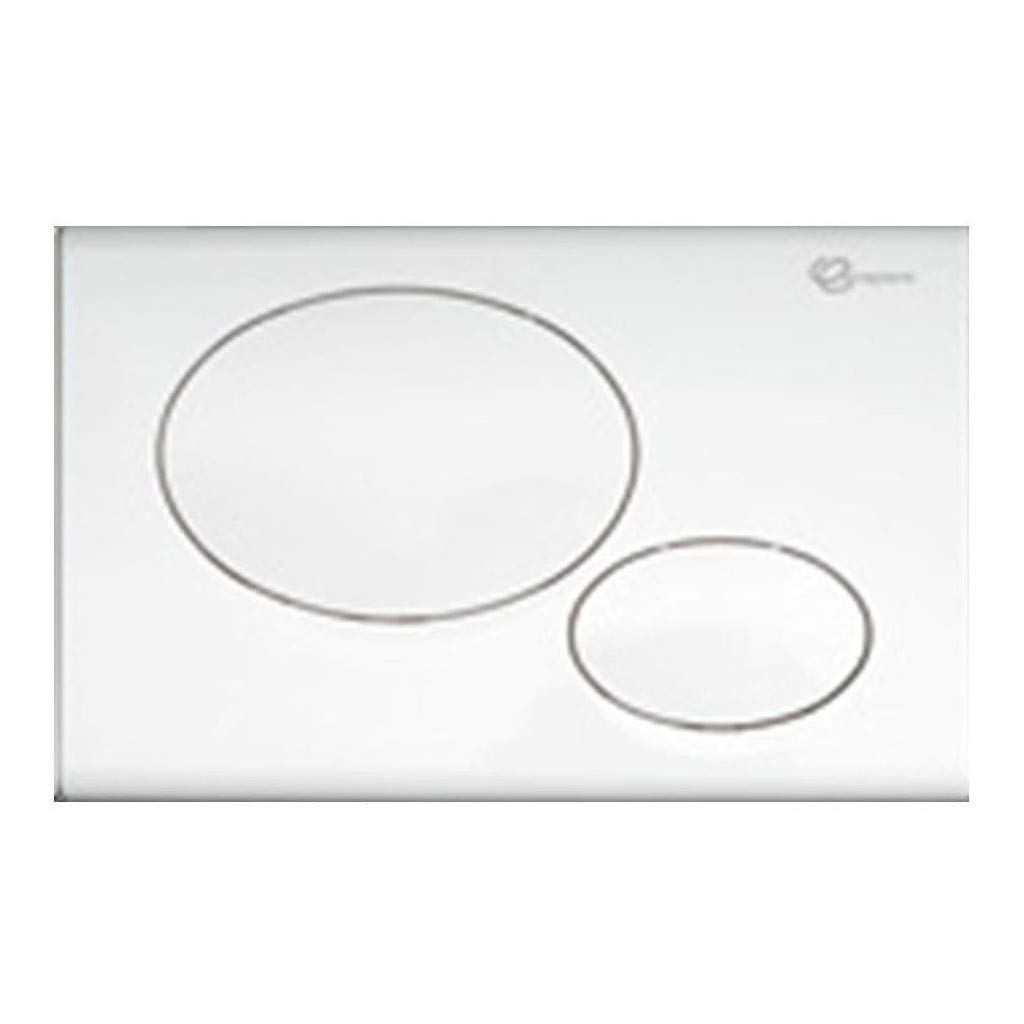 Placca di comando bianca diva cassetta scarico maxima dv020bb errepierre