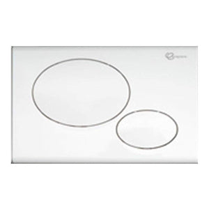 Placca di comando bianca diva cassetta scarico maxima dv020bb errepierre