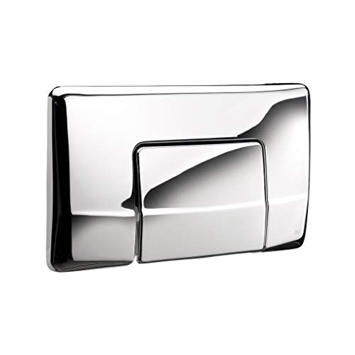 Placca di comando diamante cromata 1 pulsante 603004 Oli