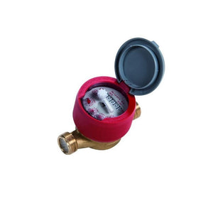 Contatore acqua Calda lettura diretta con quadrante asciutto usc 1/2 gioanola