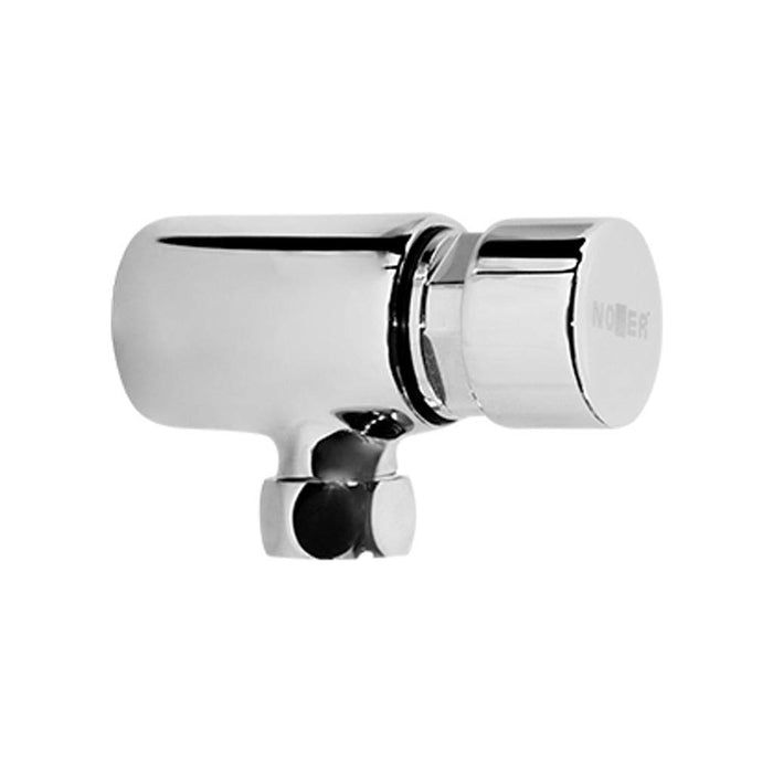 Rubinetto di scarico per orinatoio temporizzato in ottone cromato 07510.N Nofer