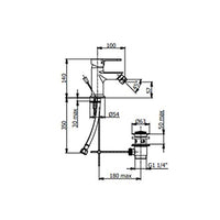 Miscelatore rubinetto monocomando bidet serie prius art 7920 Fromac