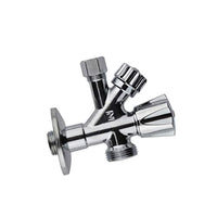 Rubinetto Doppio per Lavatrice Zagi 1950 da 1/2 in abs