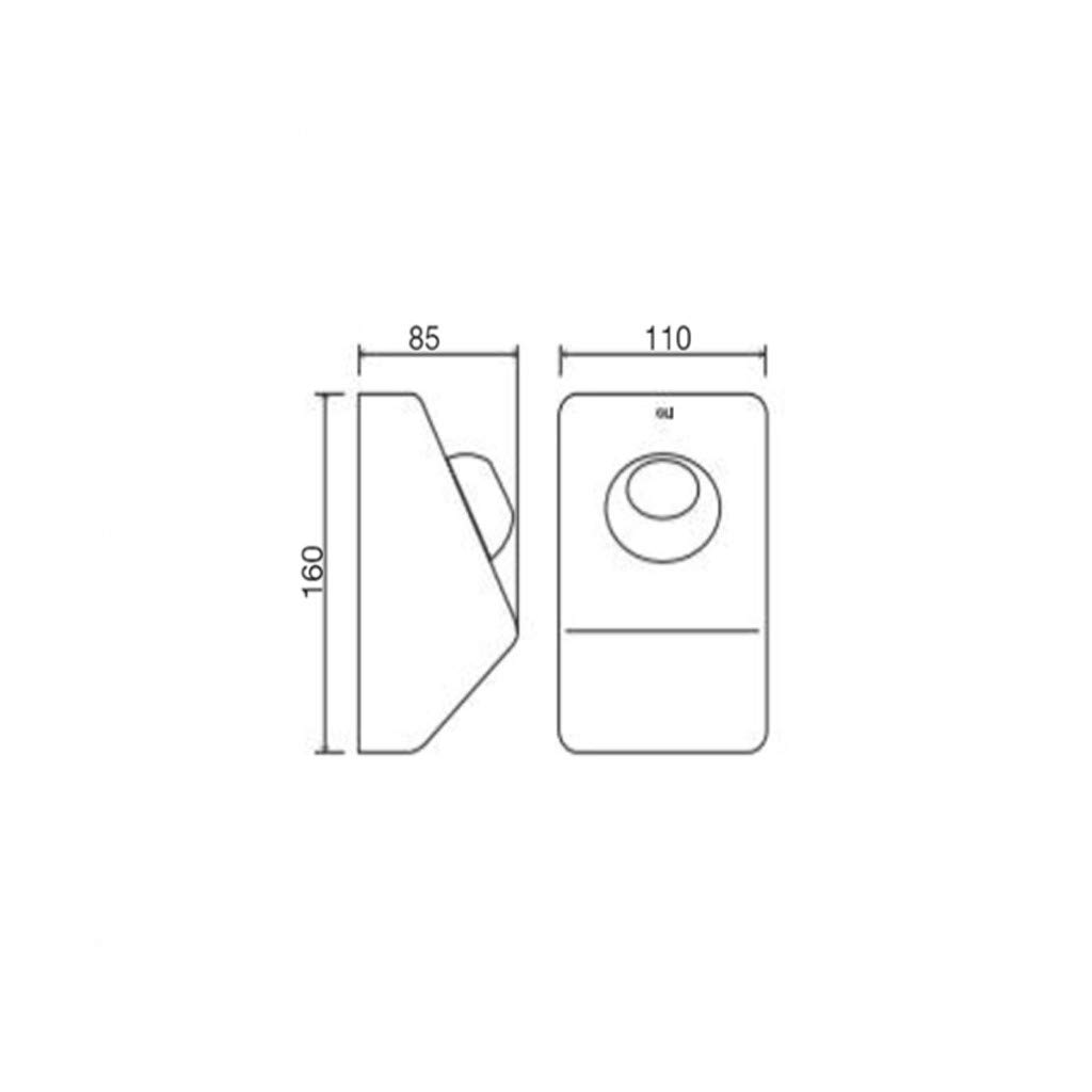 Comando pneumatico a pedale a parete oli 0605301
