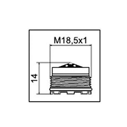 Aeratore filtro rompigetto Risparmio Acqua honeycomb pca M 18.5 43225590 Neoperl