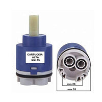 Cartuccia ricambio miscelatore rubinetto 35mm Alta con distributore Universale
