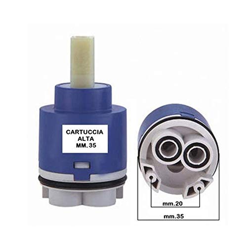 Cartuccia ricambio miscelatore rubinetto 35mm Alta con distributore Universale