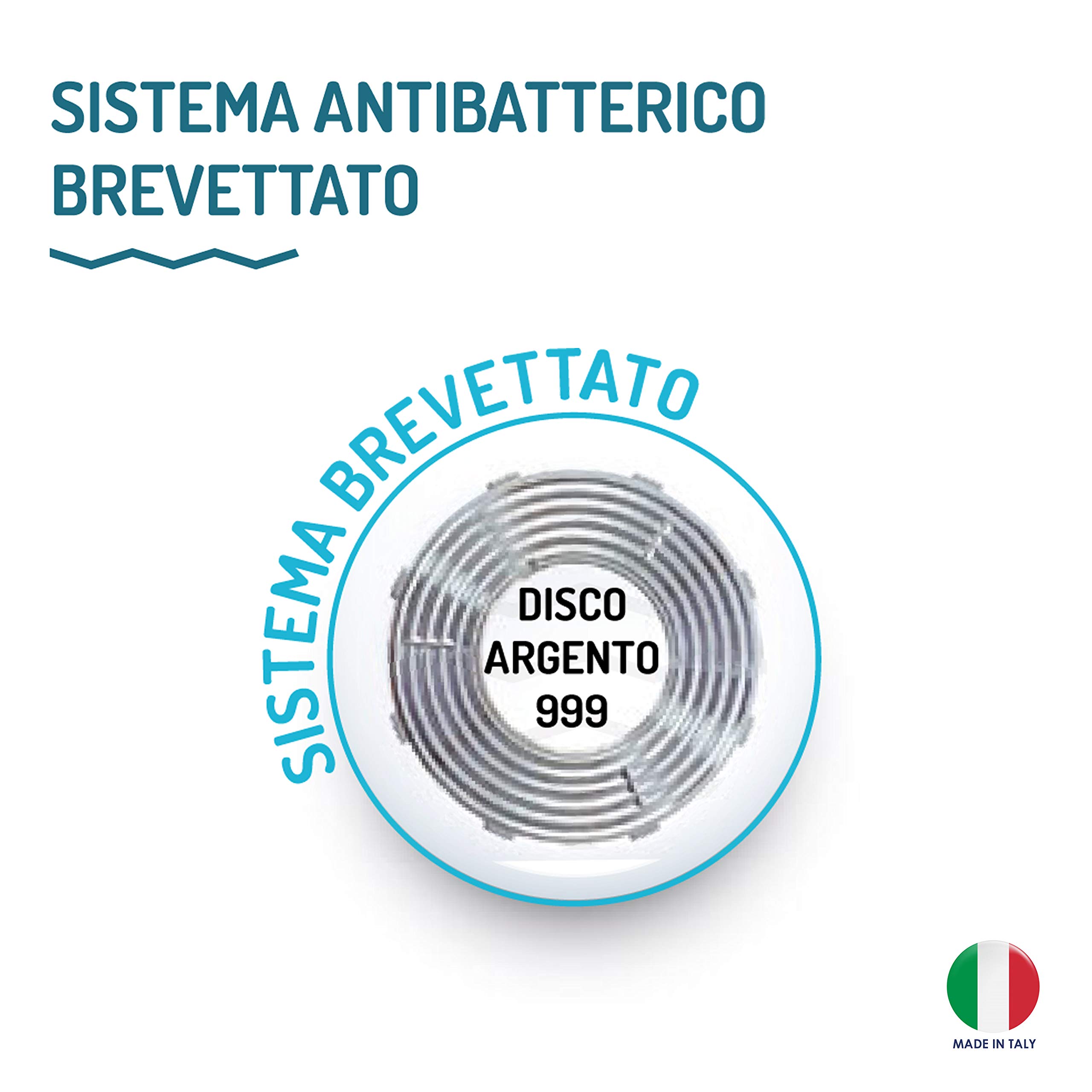 Multi filtro depuratore acqua per doccia e vasca anticalcare 2220-s aquasweet aquasan