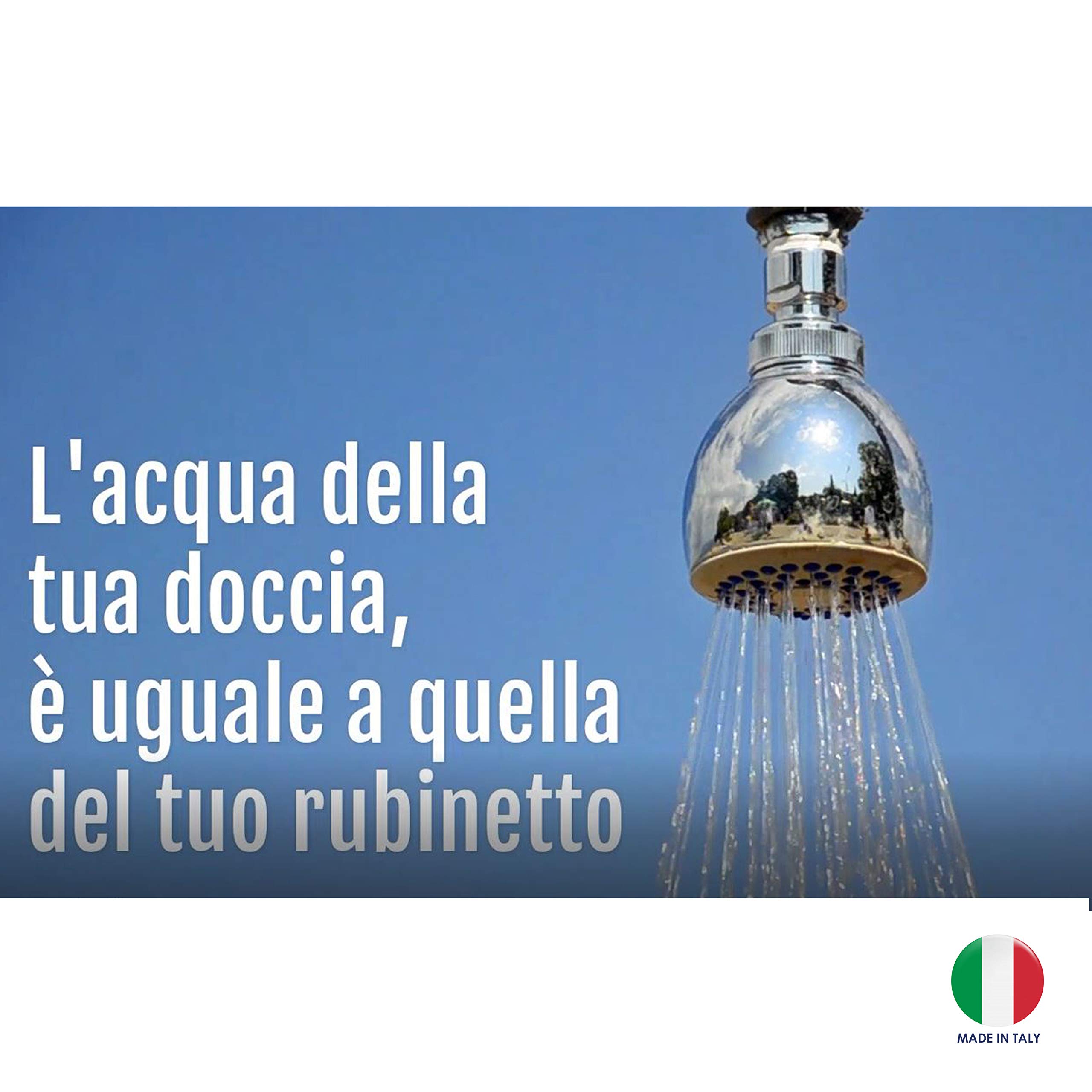 Multi filtro depuratore acqua per doccia e vasca anticalcare 2220-s aquasweet aquasan