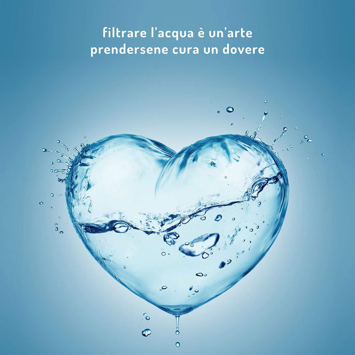 Multi filtro depuratore acqua per doccia e vasca anticalcare 2220-s aquasweet aquasan