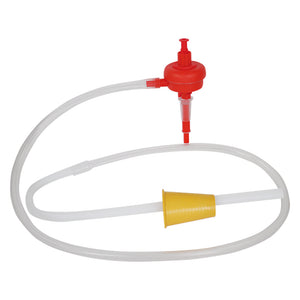 TRAVASATORE UNIVERSALE A SOFFIO '02250' con rubinetto automatico - ENOLANDIA