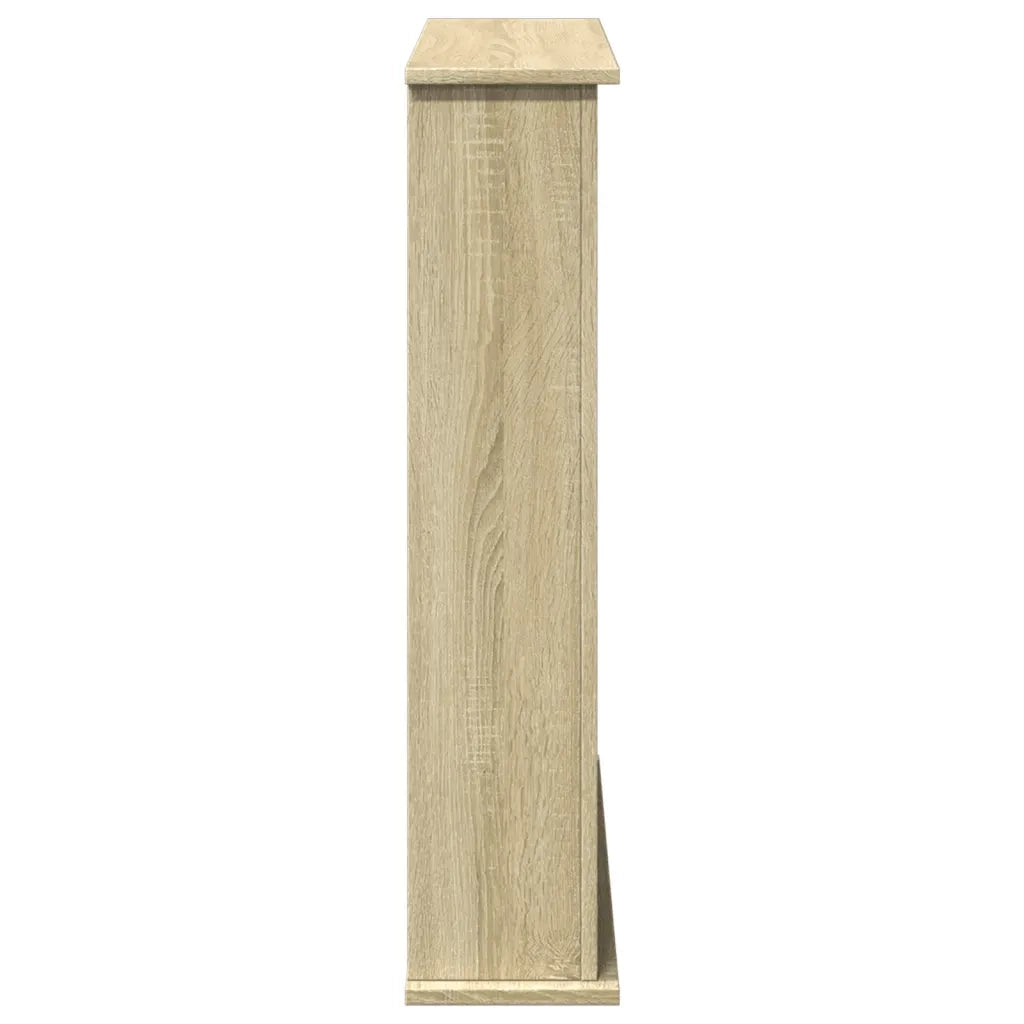 vidaXL Cornice per Camino Rovere Sonoma 75x20x87,5 cm in Truciolato