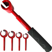 Set 4 in 1 per regolazione maniglioni, comprensivo di chiavi per regolare lo spazio tra i maniglioni e maniglione, chiavi di riparazione per maniglioni di diverse misure, ideale per rinnovi di casa e uso professionale.