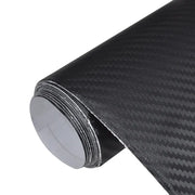 Pellicole per Auto 2 pz 3D Nero Opaco 100x150 cm+50x150 cm CFW7890103
