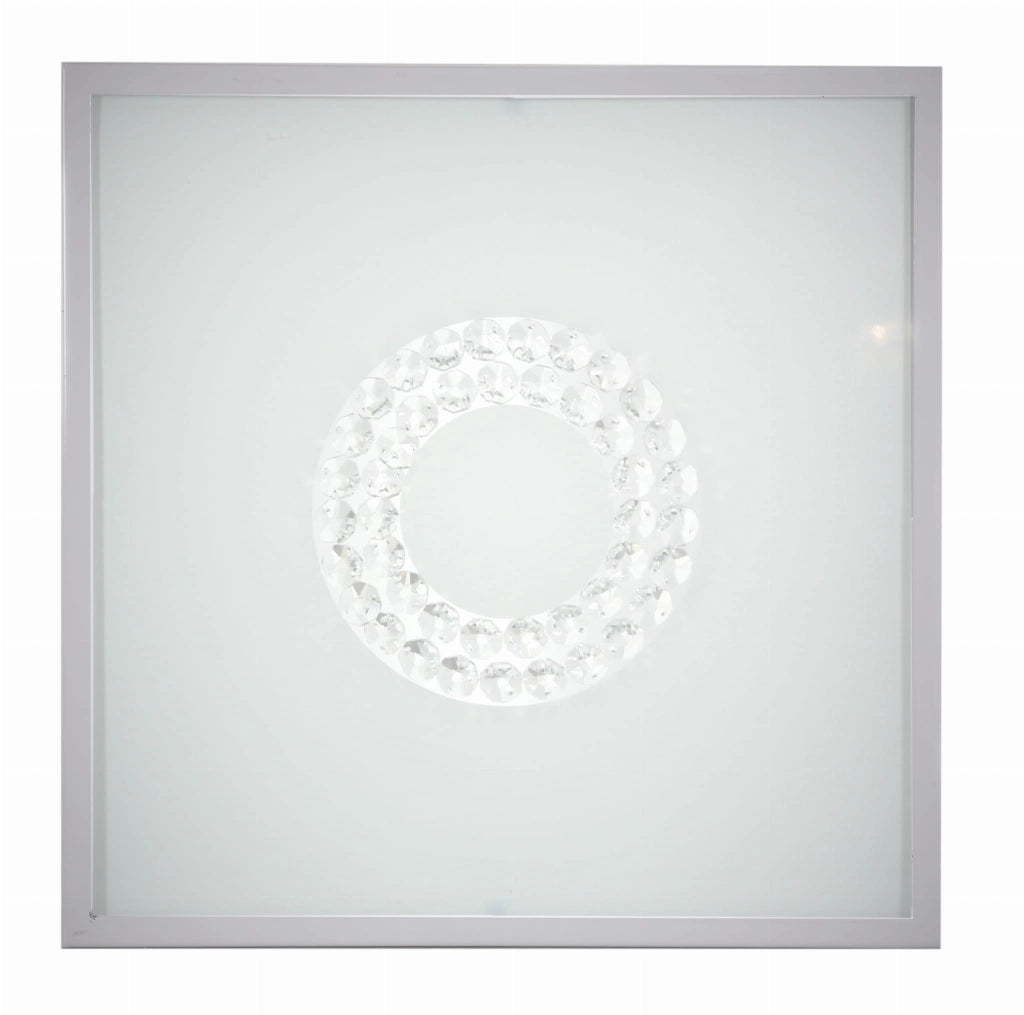 Plafoniera Candellux LUX 29x29 vetro LED 16W 6500K