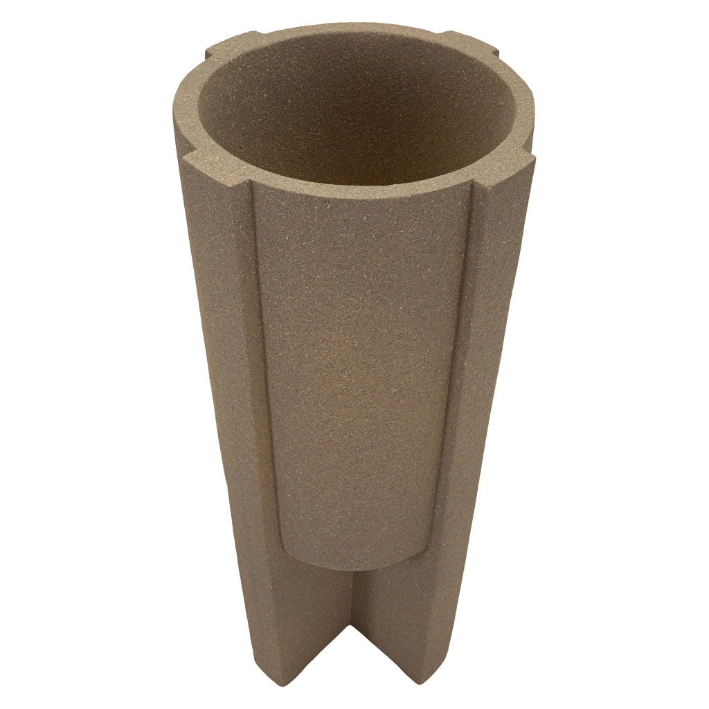 Fatigava, Vaso Finitura Geometrica, Beige