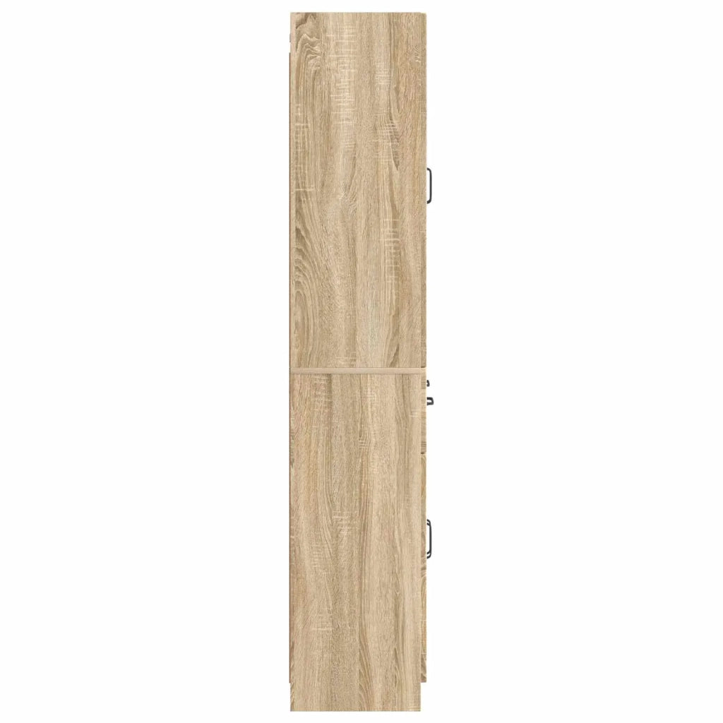 Set di armadi 2 pcs Rovere Sonoma Legno ingegnerizzato