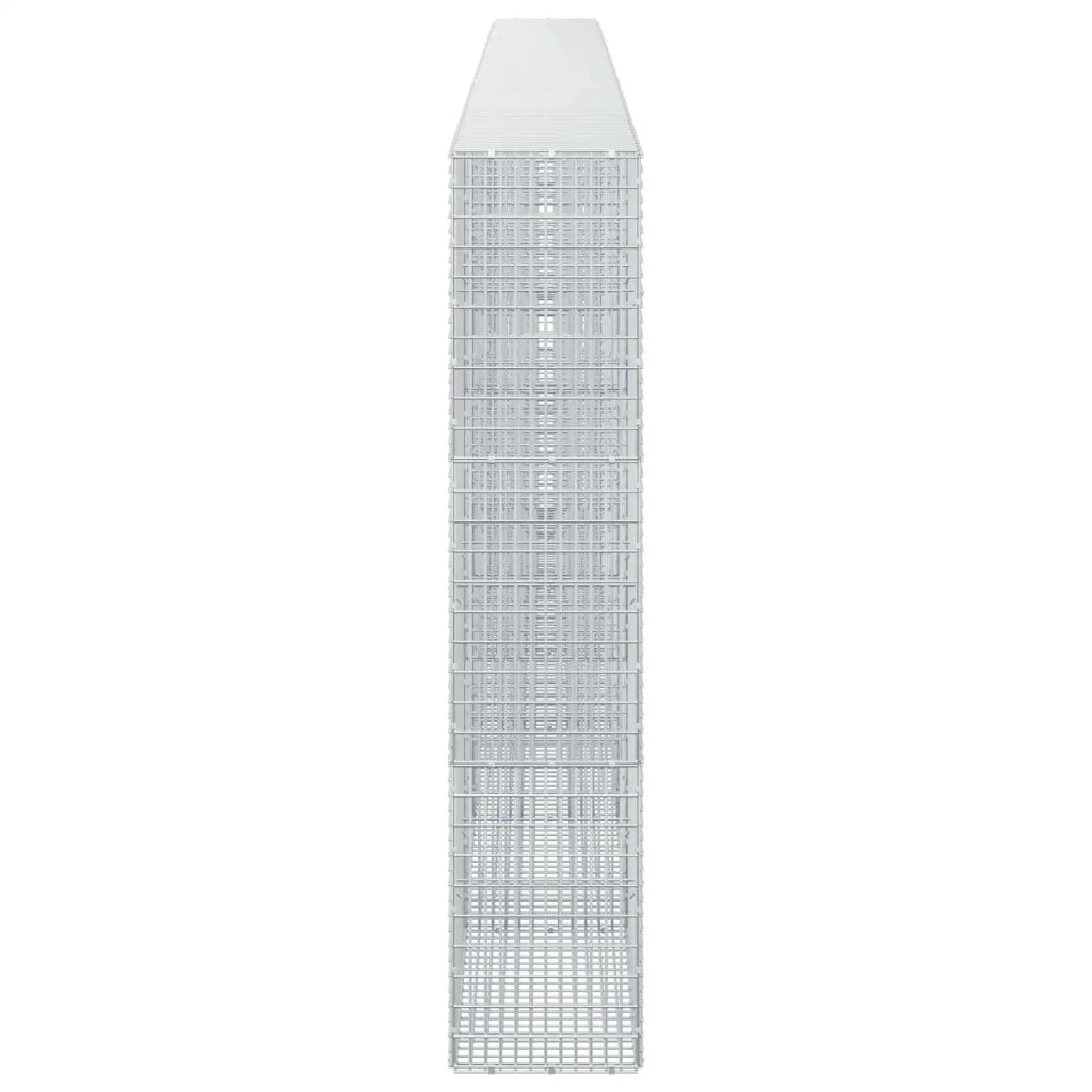 Gabione con Filo da 3,5 mm e Rete da 5x2,5 cm 650x30x150 cm 3461791