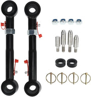 Barra di stabilizzazione smontabile in acciaio inox - Systeem di regolazione - Disconnessione rapida - Adatto per JK/JKS - 2 pezzi - Alta qualità - Barra di stabilizzazione