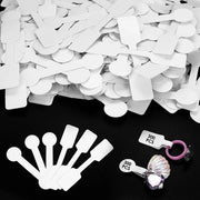Etichette autoadesive 600 pezzi - Etichette per prezzi autoadesive - Etichette per prezzi bianche - Etichette per prezzi per gioielli - 5 x 1,5 cm - Superficie liscia e vuota