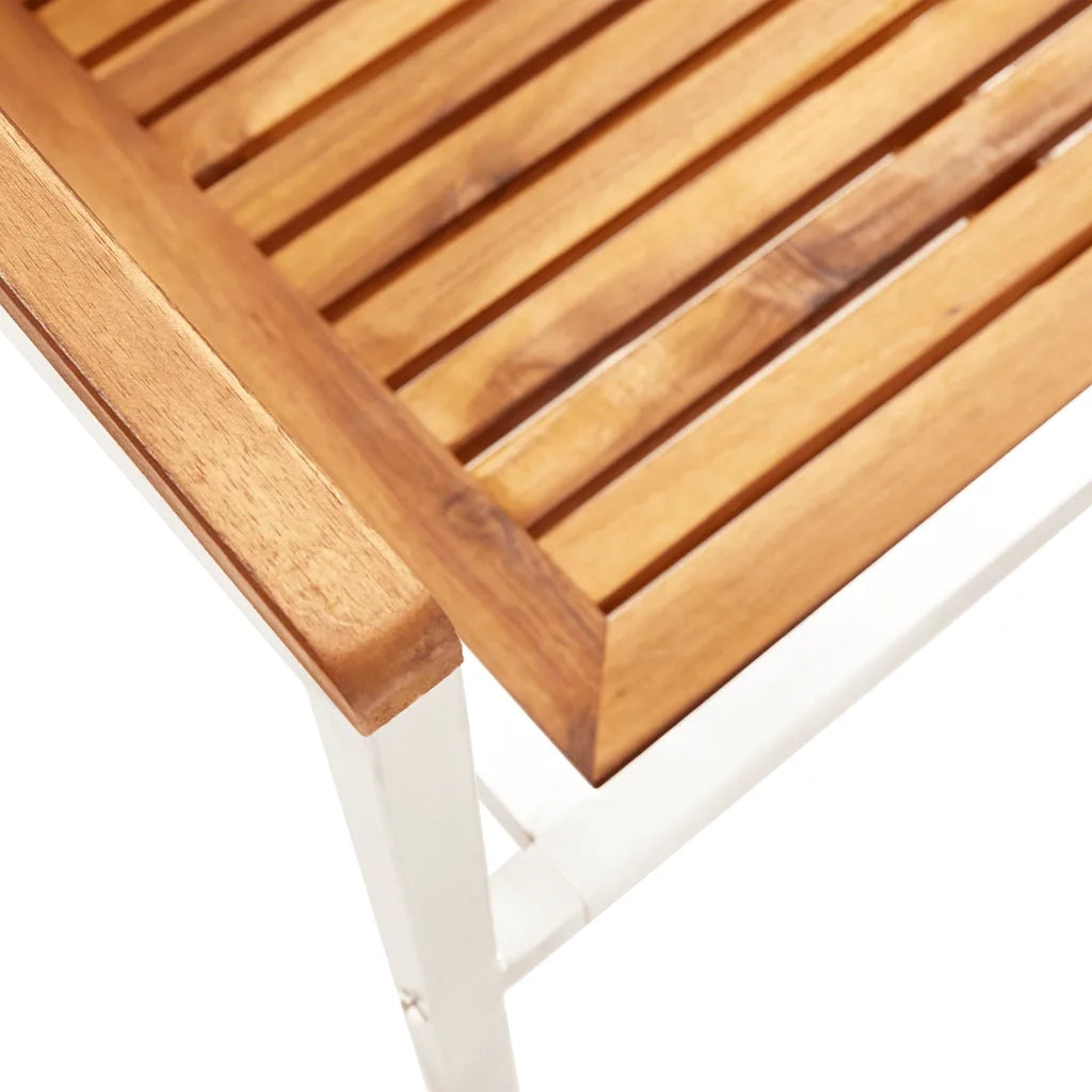 Sedie da Giardino con Cuscini 8 pz in Legno Massello di Acacia 3078524