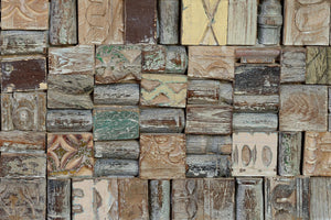 Cassapanca in massello di mango e legno di ricicle