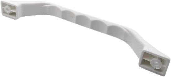 Levatura per scale, maniglia di soccorso per scale, supporto laterale in plastica | Adatto per scale, bagni, armadi e soffitti | Bianco, inclusi viti di fissaggio