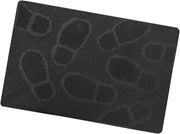 Zerbino Gomma Ingresso Raschiafango Dentato Robusto Antiscivolo 40x60 Cm Made In Italy