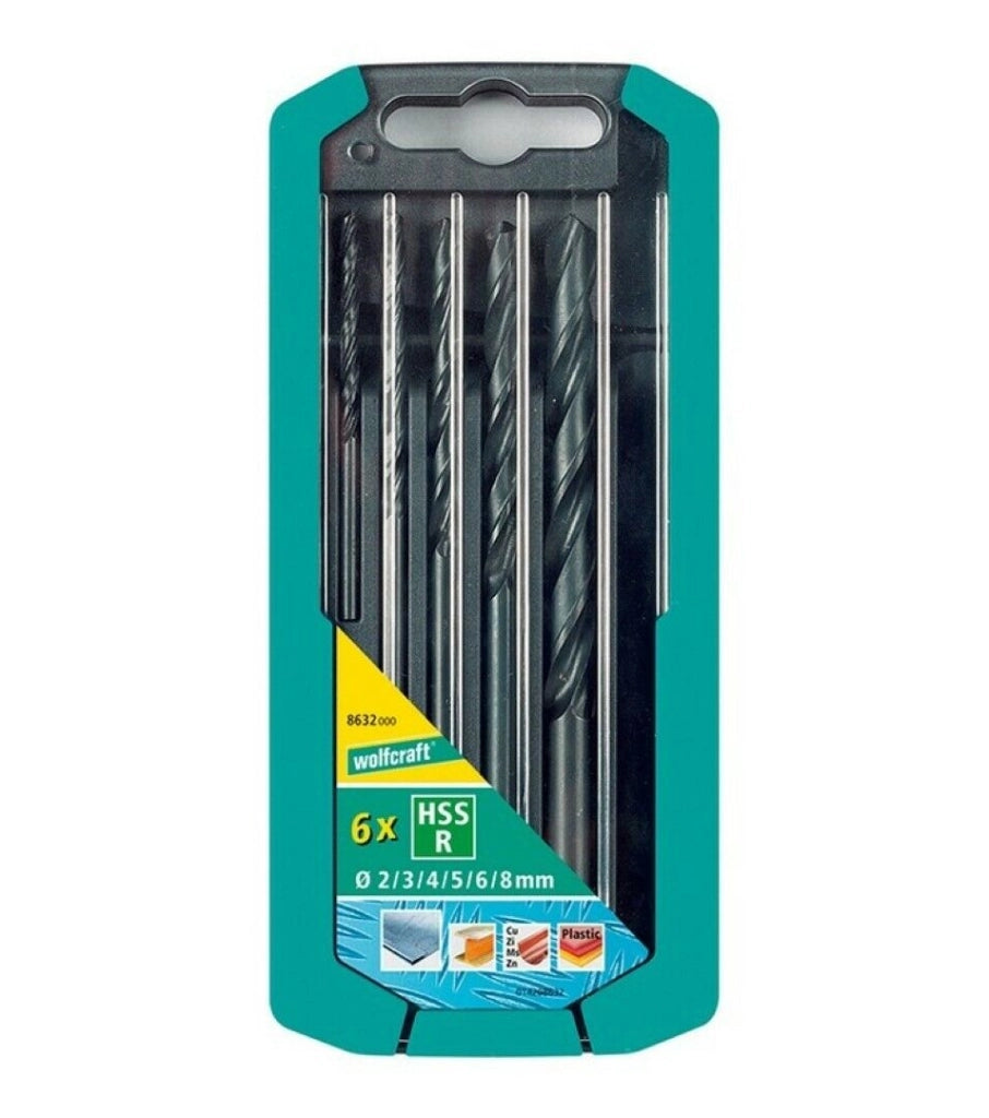 Set 6 Punte X Metallo 2/3/4/5/6/8 Mm - Fischer