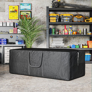 Custodia per Albero di Natale da 840L Impermeabile e UV30+ Tessuto Oxford 600D Nero