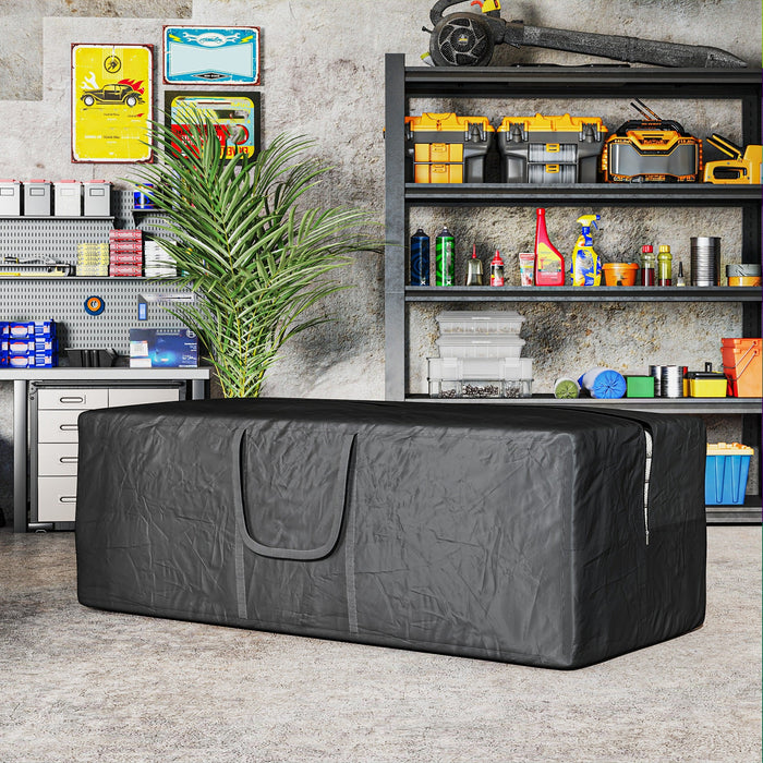 Custodia per Albero di Natale da 840L Impermeabile e UV30+ Tessuto Oxford 600D Nero