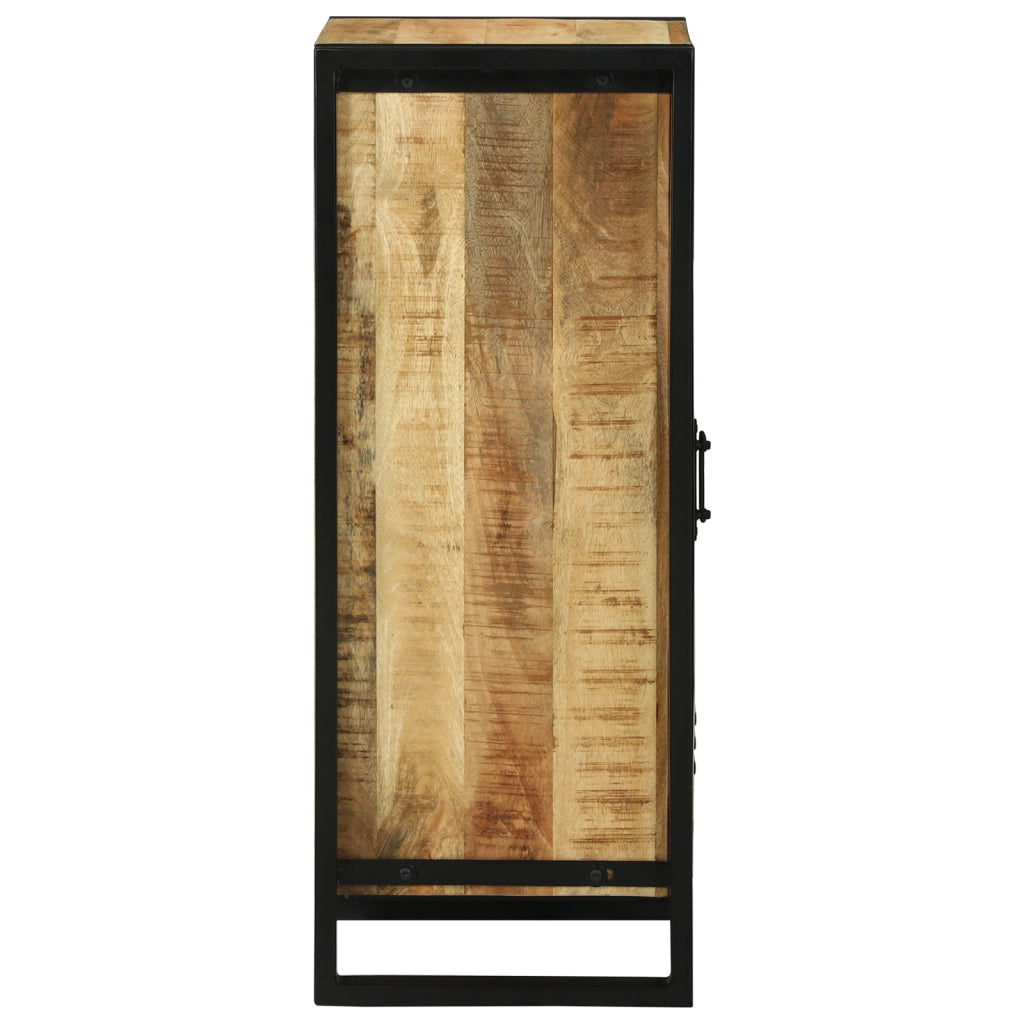 Mobile da bagno a parete 40x35x90 cm Legno massello di mango grezzo