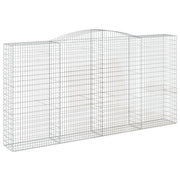 Cesto Gabbione ad Arco 400x50x200/220 cm Ferro Zincato