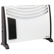 Termozeta TZR17 stufetta elettrica Interno Nero, Bianco 2000 W Stufa elettrica a convezione