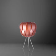 Lampada Da Scrivania Moderna Queen Polilux ® Pink Metal E Metallo 1 Luce E27