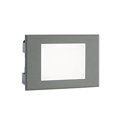 Incasso / Segnapasso 3W LED grigio