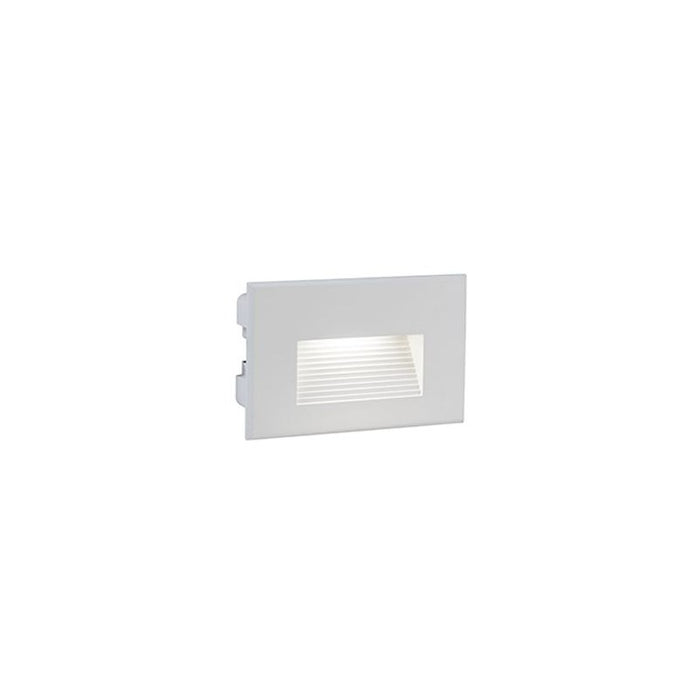 Incasso / Segnapasso 3W LED liscio bianco