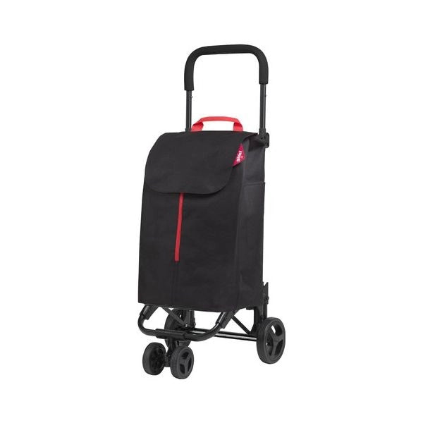 Carrello spesa gimi 169324 twin new nero
