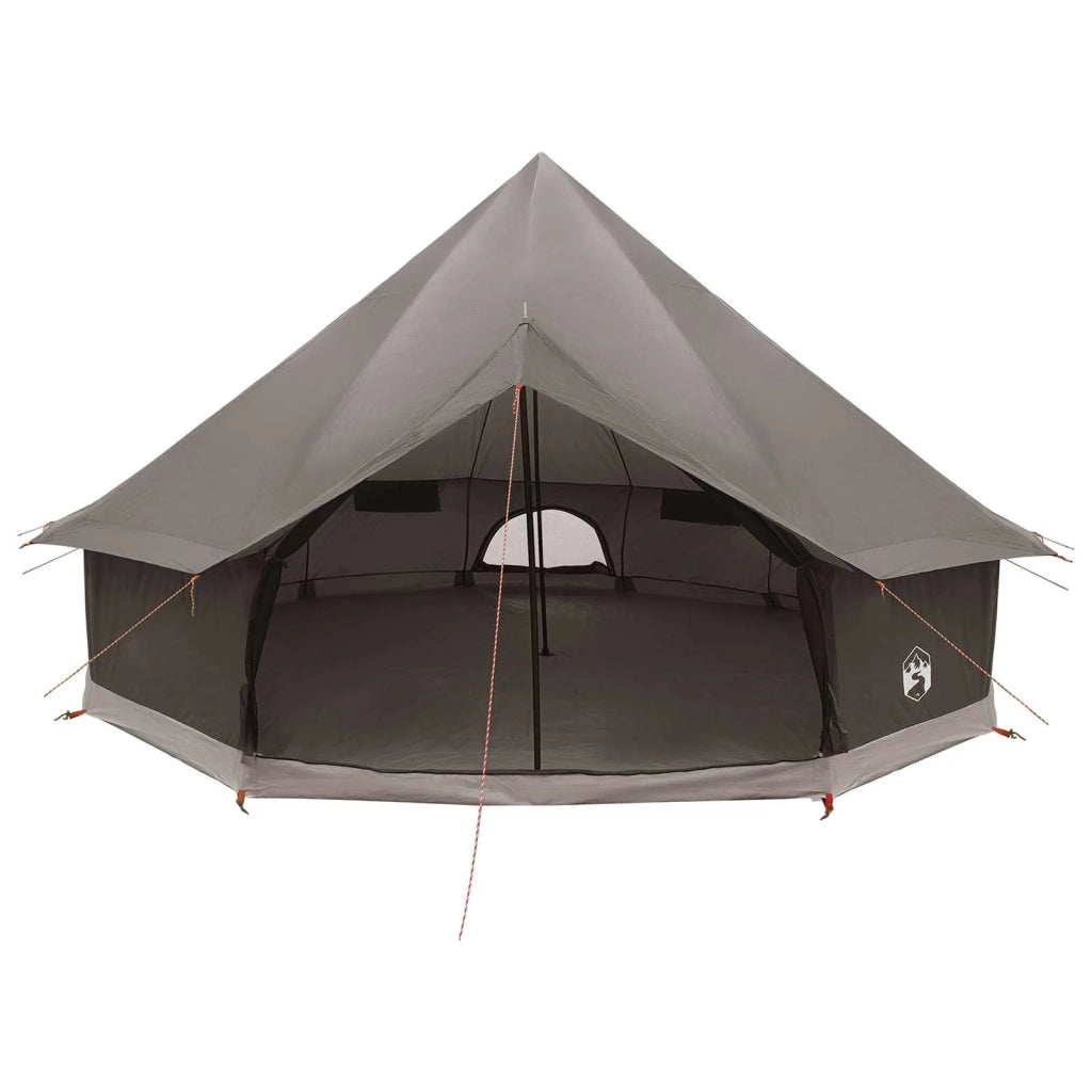 Tenda Tipi con tetto Marrone Grigio 500 x 500 x 300 cm 42029033