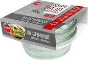 Set a 3 pezzi da 300 ml bicchieri gourmet - resistenti al forno - resistenti al lavastoviglie - stabilità bicchieri delicati - senza coperchio - 76126