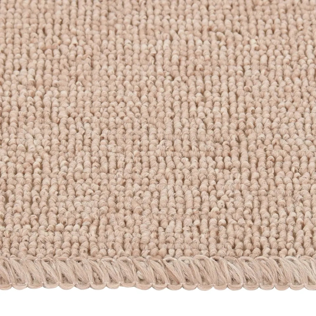 Tappetini Scale Antiscivolo 15 pz 75x20 cm Beige Rettangolari 340403